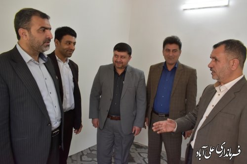 مراسم افتتاح و کلنگ زنی متمرکز پروژه های عمرانی شهرداری علی آباد کتول 