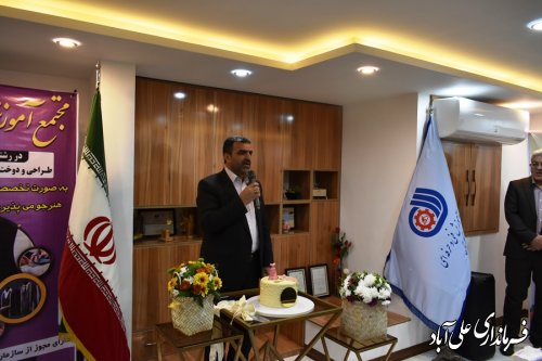 طرح های متمرکز اشتغالزایی حوزه بانوان شهرستان علی آبادکتول افتتاح شد. 
