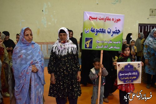 جشنواره بازی های بومی محلی شهرستان علی آباد کتول ویژه بانوان برگزار شد. 