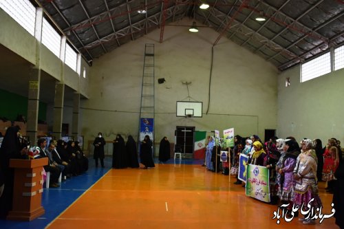 جشنواره بازی های بومی محلی شهرستان علی آباد کتول ویژه بانوان برگزار شد. 