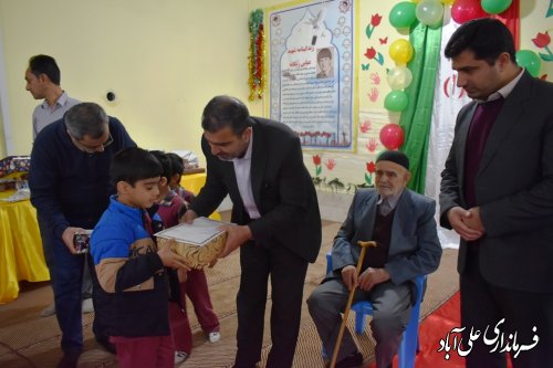 یادواره اولین شهید انقلاب اسلامی سال ۱۳۵۷ در مدرسه شهید عباسعلی زنگانه شهرستان علی آباد کتول برگزار شد. 