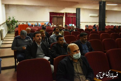 همایش مدیران مدارس آموزش و پرورش شهرستان علی آبادکتول 