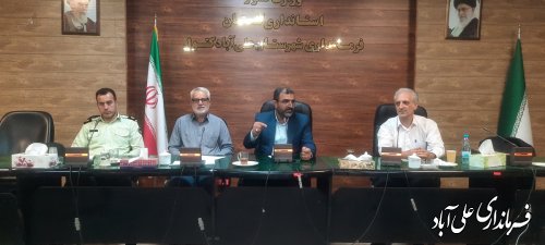 کارگاه آموزشی مقدماتی مبانی پدافند غیر عامل در علی آباد کتول برگزار شد
