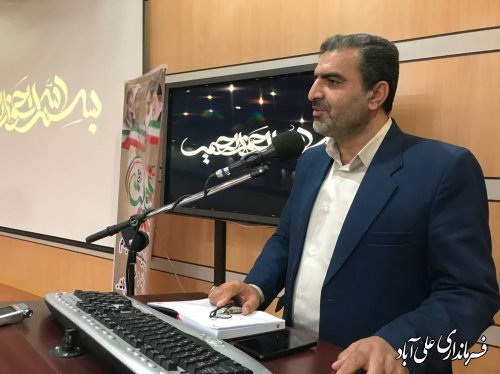 مراسم متمرکز معرفی پروژه های عمرانی و اقتصادی در علی آباد کتول برگزار شد