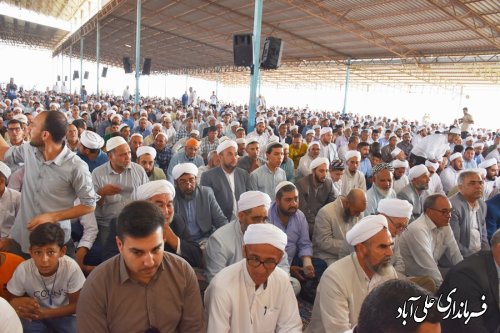 مراسم پنجاه و پنجمین دوره ضیافت فارغ التحصیلی طلاب قره بلاغ علی آبادکتول برگزار شد