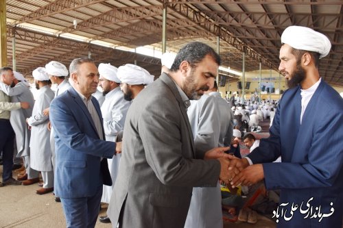 مراسم پنجاه و پنجمین دوره ضیافت فارغ التحصیلی طلاب قره بلاغ علی آبادکتول برگزار شد