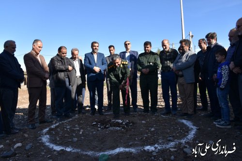 سالن ورزشی سرپوشیده صالحین شهداء روستای امیرآباد فندرسک علی آبادکتول افتتاح شد