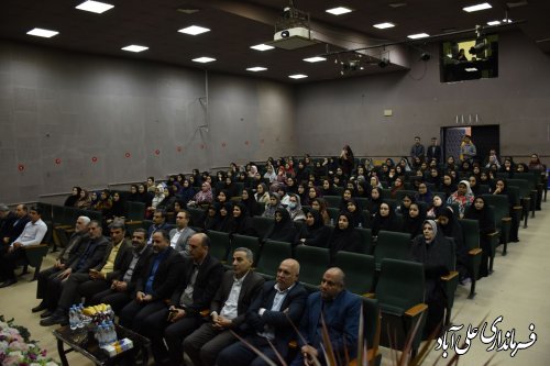 مراسم بزرگداشت ۱۶ آذر روز دانشجو در علی آبادکتول برگزار شد