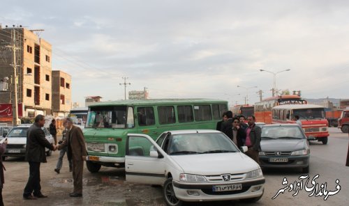 اعزام کاروانهای مردمی شهرستان آزادشهر به ورزشگاه آزادی برای استقبال از رئیس جمهور