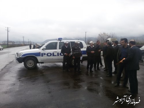 بهره برداری از جاده رفت وبرگشت جاده آزادشهر به نوده خاندوز در آینده نزدیک