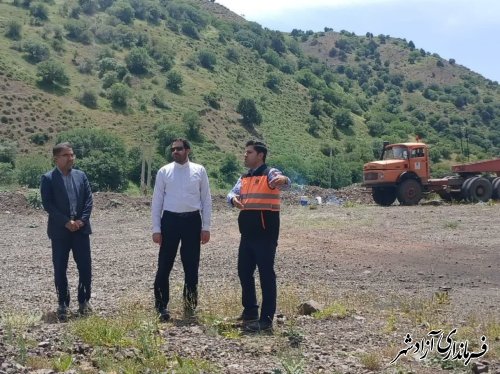 گزارش تصویری/13کیلومتر جاده آزادشهر به شاهرود آسفالت شد