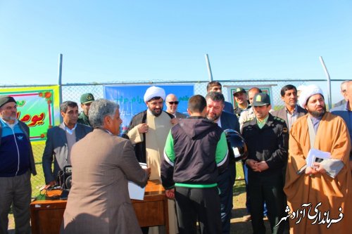 گزارش تصویری از روز اول برنامه های اجرایی دهه فجر شهرستان آزادشهر