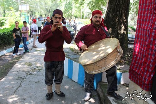 برپایی مراسم بزرگداشت هفته میراث فرهنگی در موزه مردم شناسی شهرستان آزادشهر