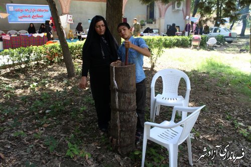 برپایی مراسم بزرگداشت هفته میراث فرهنگی در موزه مردم شناسی شهرستان آزادشهر