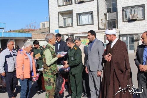 اعزام ۹۰ نفر کاروان راهیان نور شهرستان آزادشهر به مناطق عملیاتی جنوب کشور