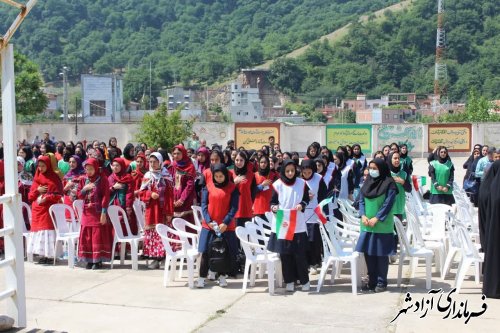 آیین افتتاح استانی برنامه فرهنگی ورزشی دختران آفتاب ایران