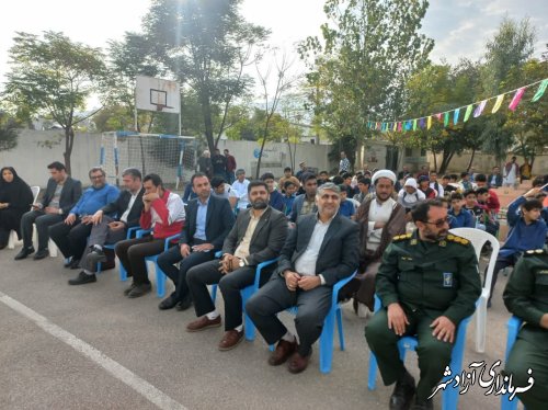 زنگ استکبارستیزی در مدارس شهرستان آزادشهر نواخته شد