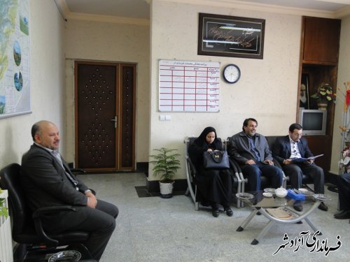 دیدار مدیر کل بهزیستی استان گلستان با فرماندار آزادشهر