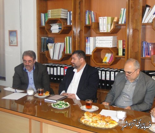 بازدید  معاونین  دانشگاه علوم پزشکی استان گلستان از مراکز بهداشت  آزادشهر