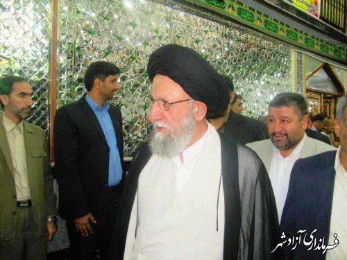 برگزاری مراسم بزرگداشت نیمه شعبان و ارتحال امام (ره) با حضور حضرت آیت الله نورمفیدی
