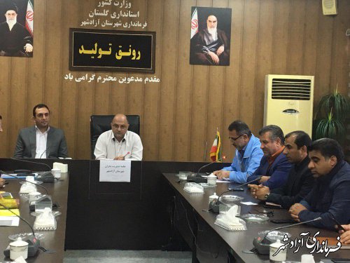 مانور آمادگی امداد و نجات در دی ماه در شهرستان آزادشهر برگزار می شود