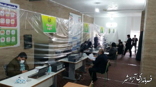 آغاز نام نویسی داوطلبان شوراهای شهر شهرستان آزادشهر