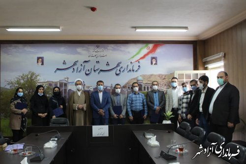 برگزاری جلسه هم اندیشی فرماندار با جوانان ونخبگان شهرستان آزادشهر