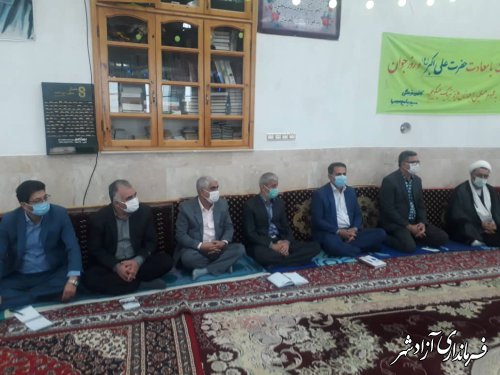 برگزاری میز خدمت در روستاهای بخش چشمه ساران شهرستان آزادشهر