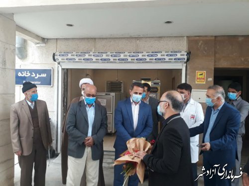 تجهیز بیمارستان حضرت معصومه(س) آزادشهر توسط خانواده مرحوم سدیدی
