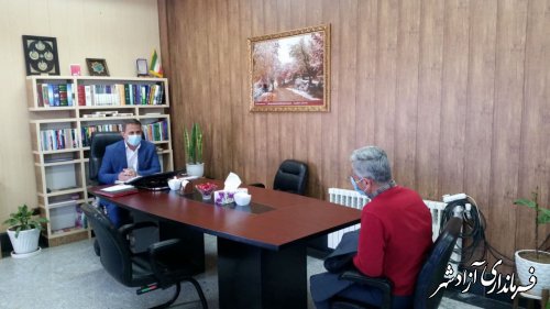 ملاقات عمومی فرماندار آزادشهر برگزار شد