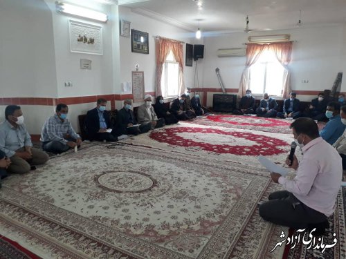برگزاری میز خدمت در روستاهای بخش مرکزی شهرستان آزادشهر