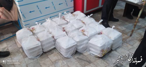 راه اندازی آشپزخانه طرح اطعام مهدوی در آزادشهر