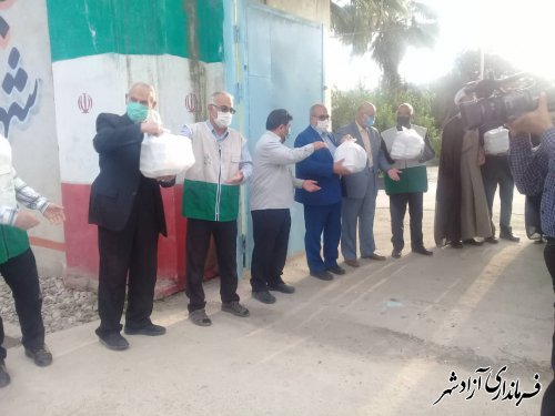 راه اندازی آشپزخانه طرح اطعام مهدوی در آزادشهر