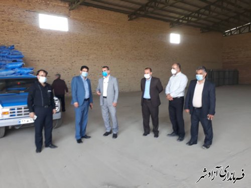 پیش بینی برداشت بیش از 44 هزار تن گندم از مزارع کشاورزی شهرستان آزادشهر