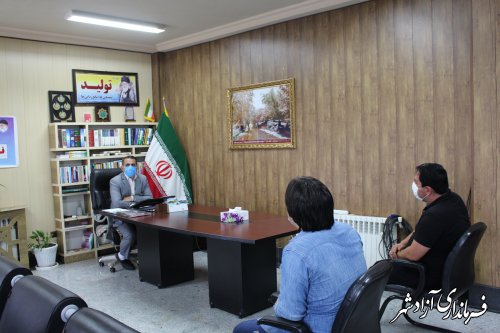 ملاقات عمومی فرماندار آزادشهر برگزار شد