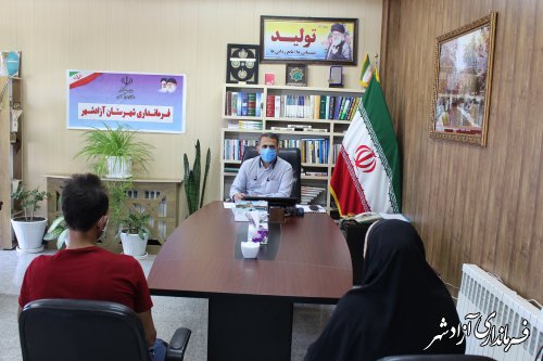 ملاقات عمومی فرماندار آزادشهر برگزار شد