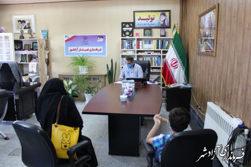 ملاقات عمومی فرماندار آزادشهر برگزار شد