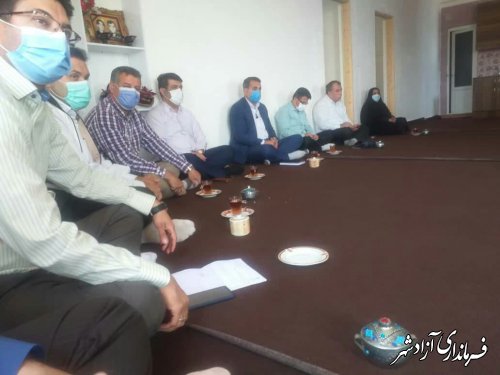 بازدید فرماندار آزادشهر و مدیرکل مدیریت بحران استان گلستان از جاده آزادشهر به خوش ییلاق
