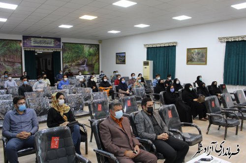 دوره آموزشی کاربران دستگاه احراز هویت در انتخابات شهرستان آزادشهر برگزار شد