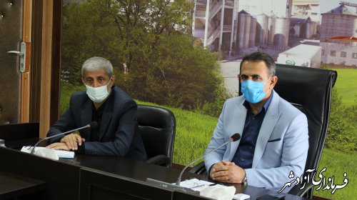 جلسه شورای هماهنگی بانک های شهرستان آزادشهر برگزارشد