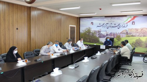 کارگروه ساماندهی امور آرد و نان شهرستان آزادشهر برگزار شد