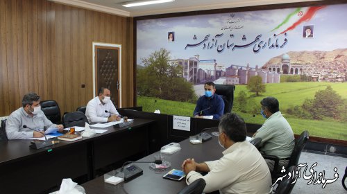 کارگروه ساماندهی امور آرد و نان شهرستان آزادشهر برگزار شد