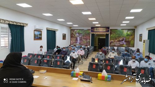 فرماندار آزادشهر بر لزوم نقش‌آفرینی دهیاران در برگزاری باشکوه انتخابات تاکید کرد