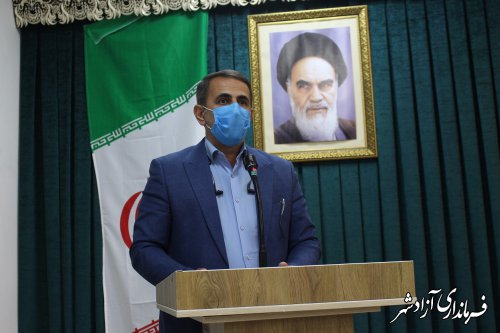 فرماندار آزادشهر بر لزوم نقش‌آفرینی دهیاران در برگزاری باشکوه انتخابات تاکید کرد