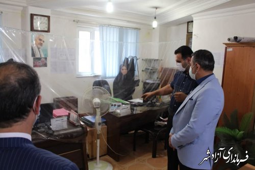 فرماندار آزادشهر از اتاق اصناف این شهرستان بازدید نمود
