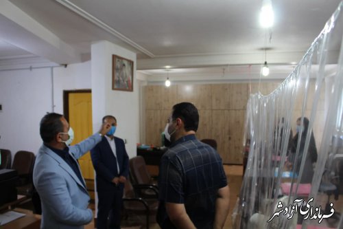 فرماندار آزادشهر از اتاق اصناف این شهرستان بازدید نمود