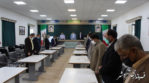 آیین تحلیف شوراهای اسلامی شهر شهرستان آزادشهر برگزار شد