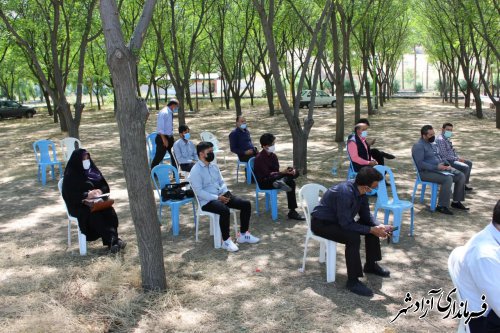 نشست فرماندار آزادشهر با خبرنگاران شهرستان برگزار شد