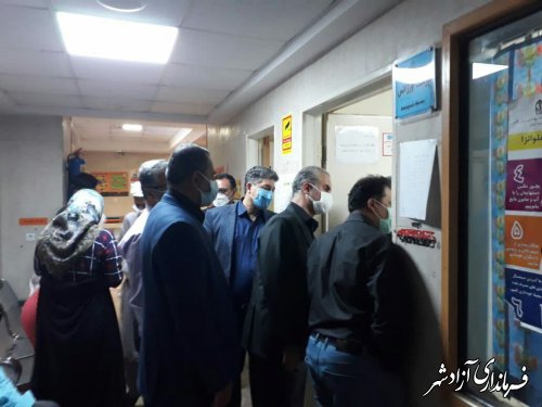 به زودی شاهد توسعه فضای بیمارستان آزادشهر خواهیم بود