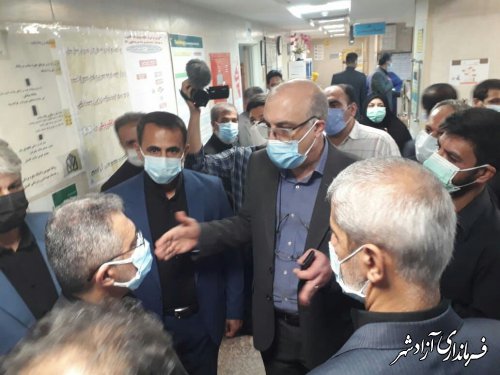 به زودی شاهد توسعه فضای بیمارستان آزادشهر خواهیم بود